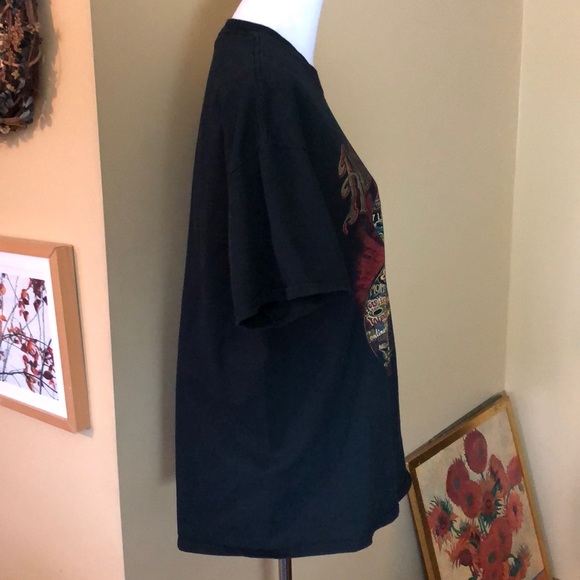 AUSTIN TEXAS size XL GUITAR County Music Logo Classic Music Joints Dive-Bars - Picture 5 of 9